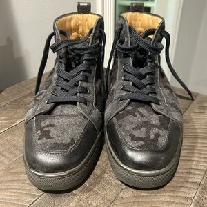 Christian Louboutin Mens Camo Camouflage Sneakers Size US 10